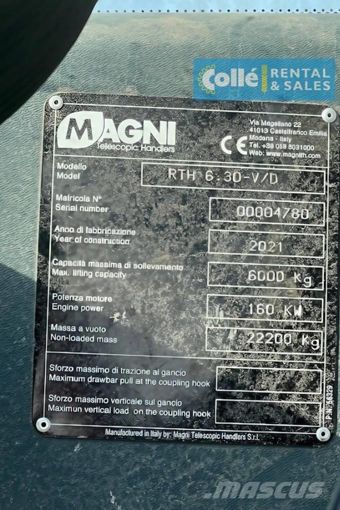 Magni RTH 6.30 | 2021 مناولات متداخلة