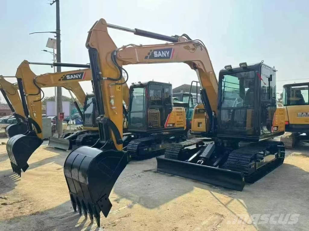 Sany SY75C حفارات وسط 7 طن - 12 طن