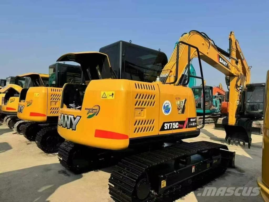 Sany SY75C حفارات وسط 7 طن - 12 طن