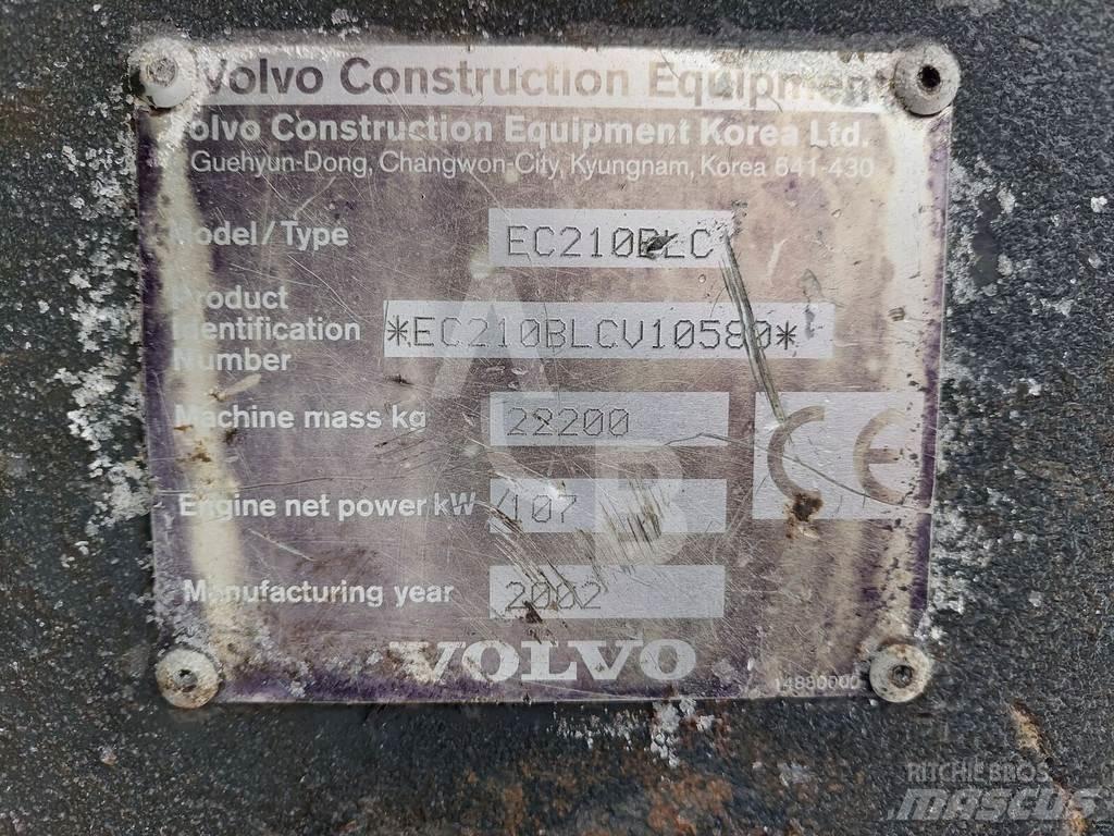 Volvo EC 210 B LC حفارات وسط 7 طن - 12 طن