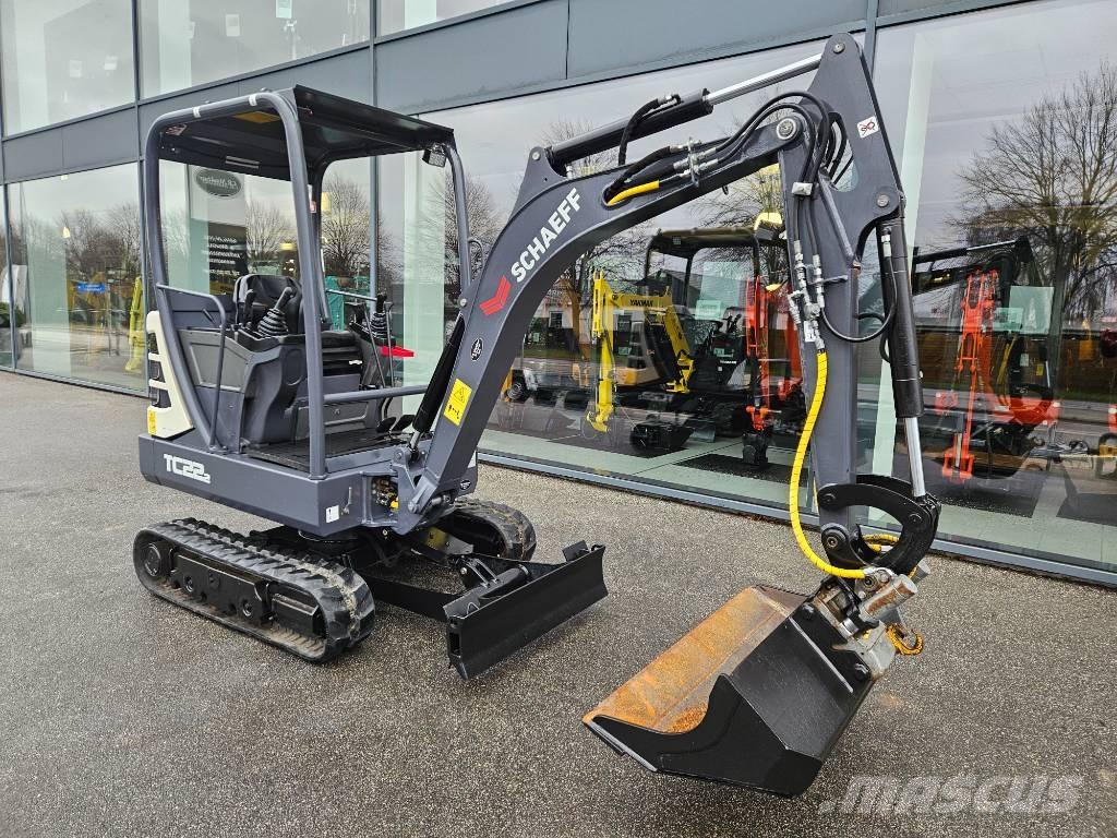 Terex Schaeff tc22-2 حفارات صغيرة أقل من 7 طن (حفارات صغيرة)