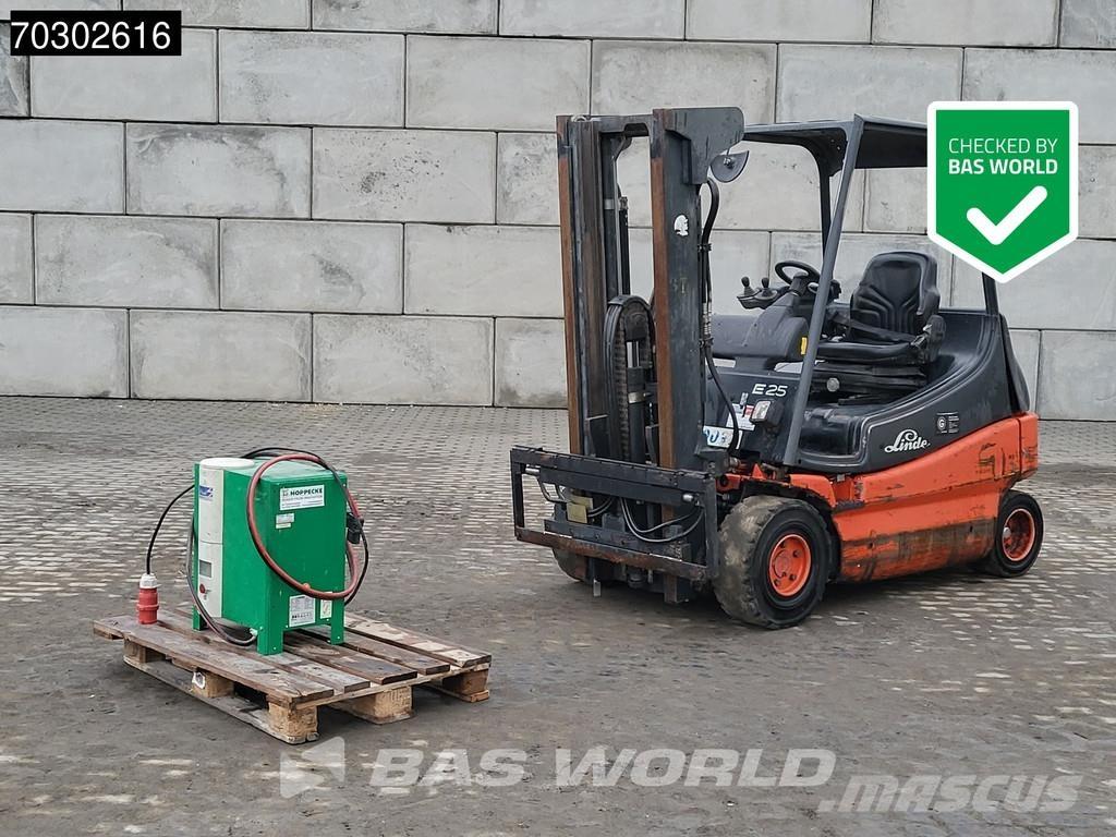 Linde E25 -03 شاحنات ذات رافعات شوكية تعمل بالكهرباء