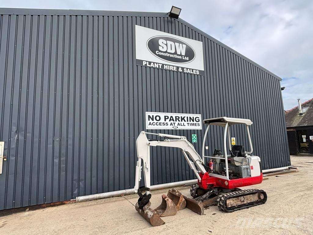 Takeuchi TB 016 حفارات صغيرة أقل من 7 طن (حفارات صغيرة)