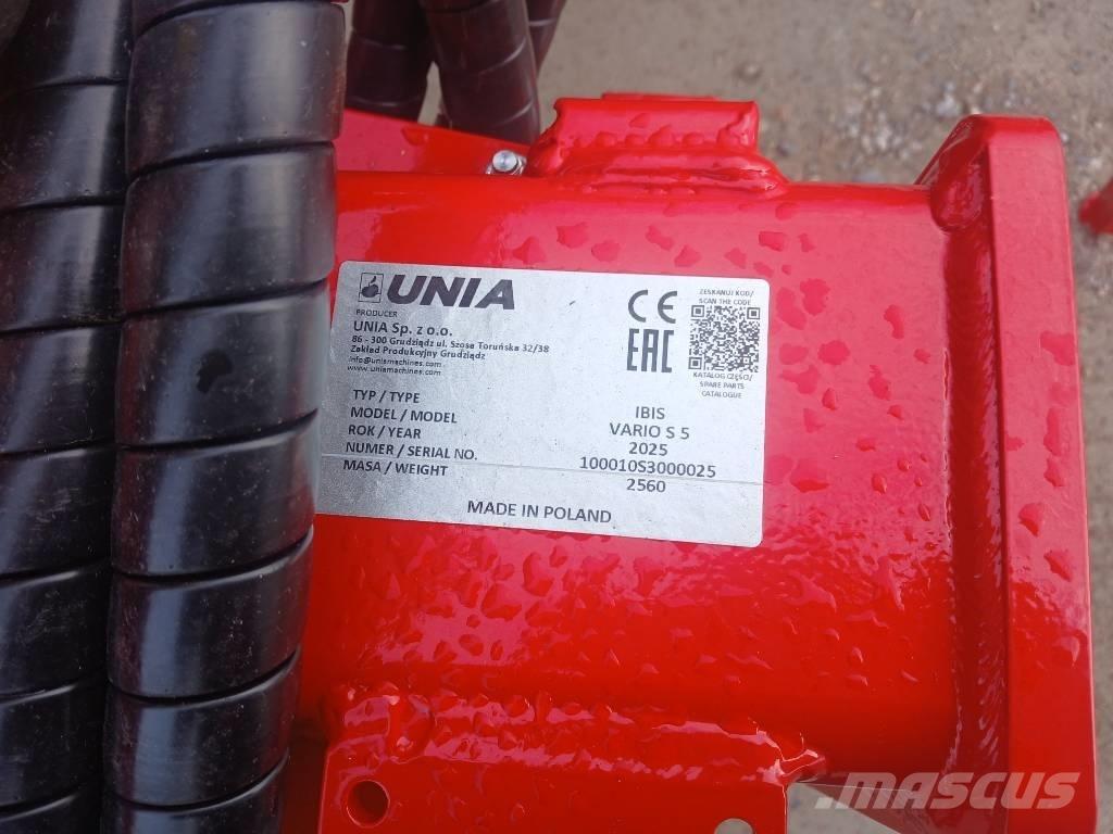 Unia Ibis Vario H 5 محاريث عكسية