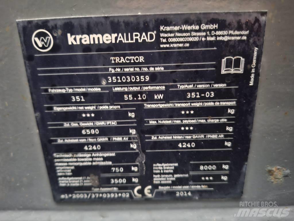 Kramer 580 لوادر بعجل