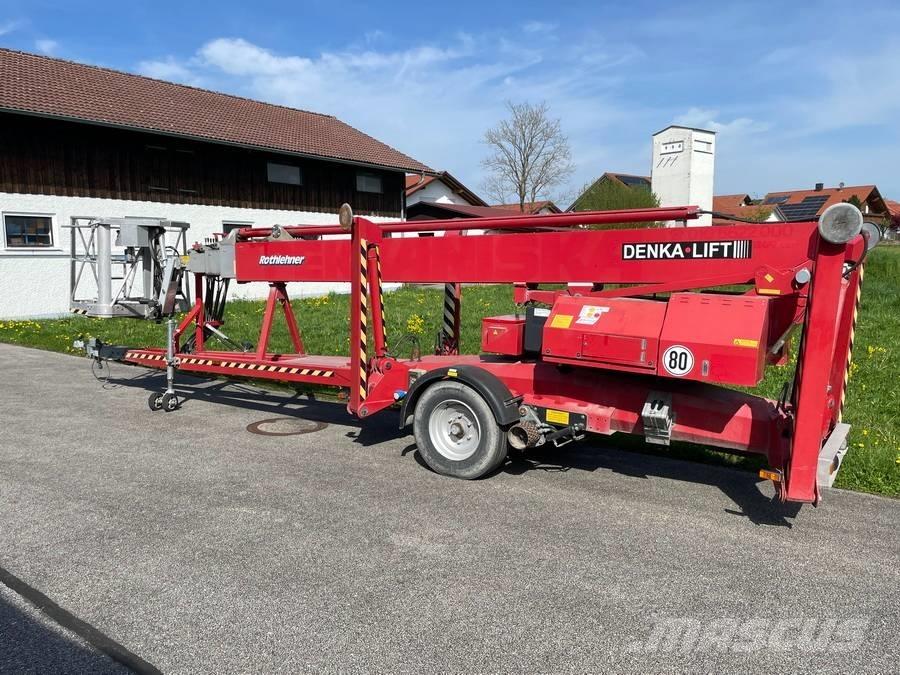 Denka-Lift DL 30 المنصات الهوائية المثبتة على مقطورة