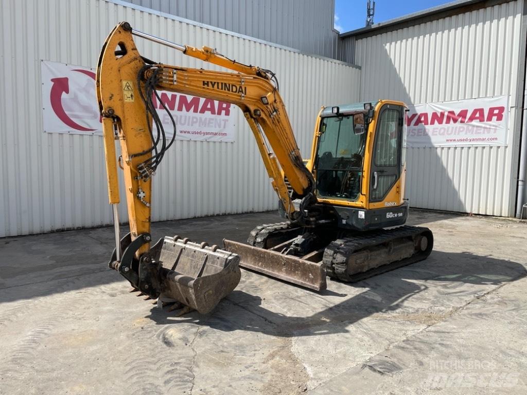 Hyundai R60 CR9A حفارات صغيرة أقل من 7 طن (حفارات صغيرة)