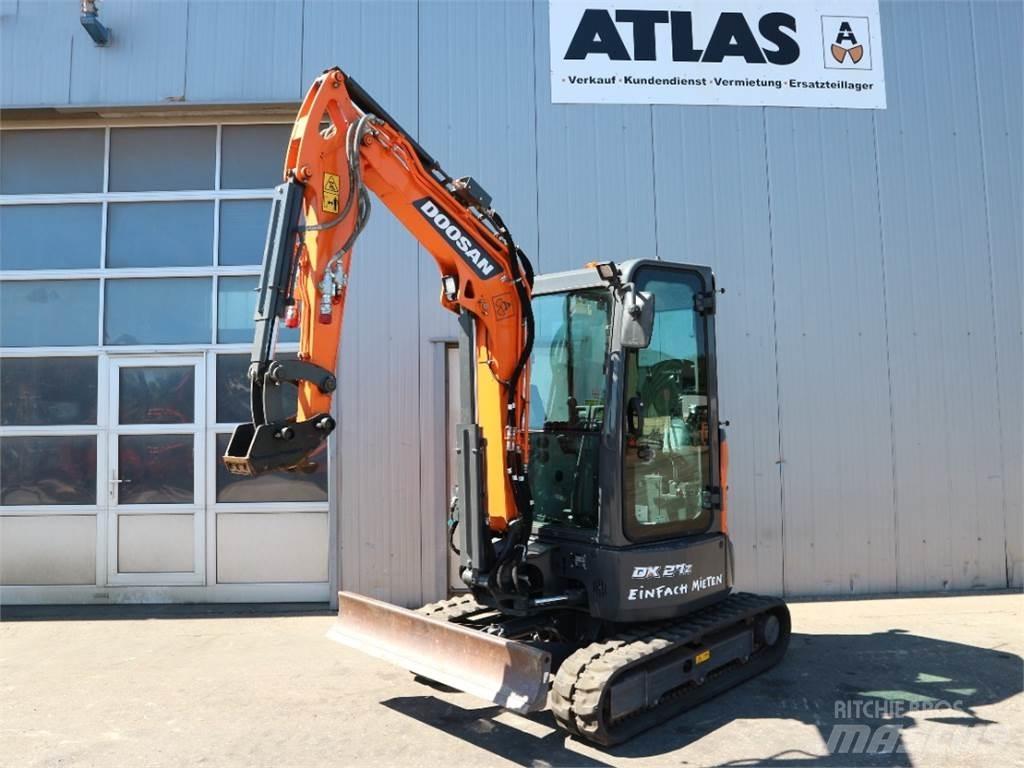 Doosan DX27Z-7 حفارات صغيرة أقل من 7 طن (حفارات صغيرة)