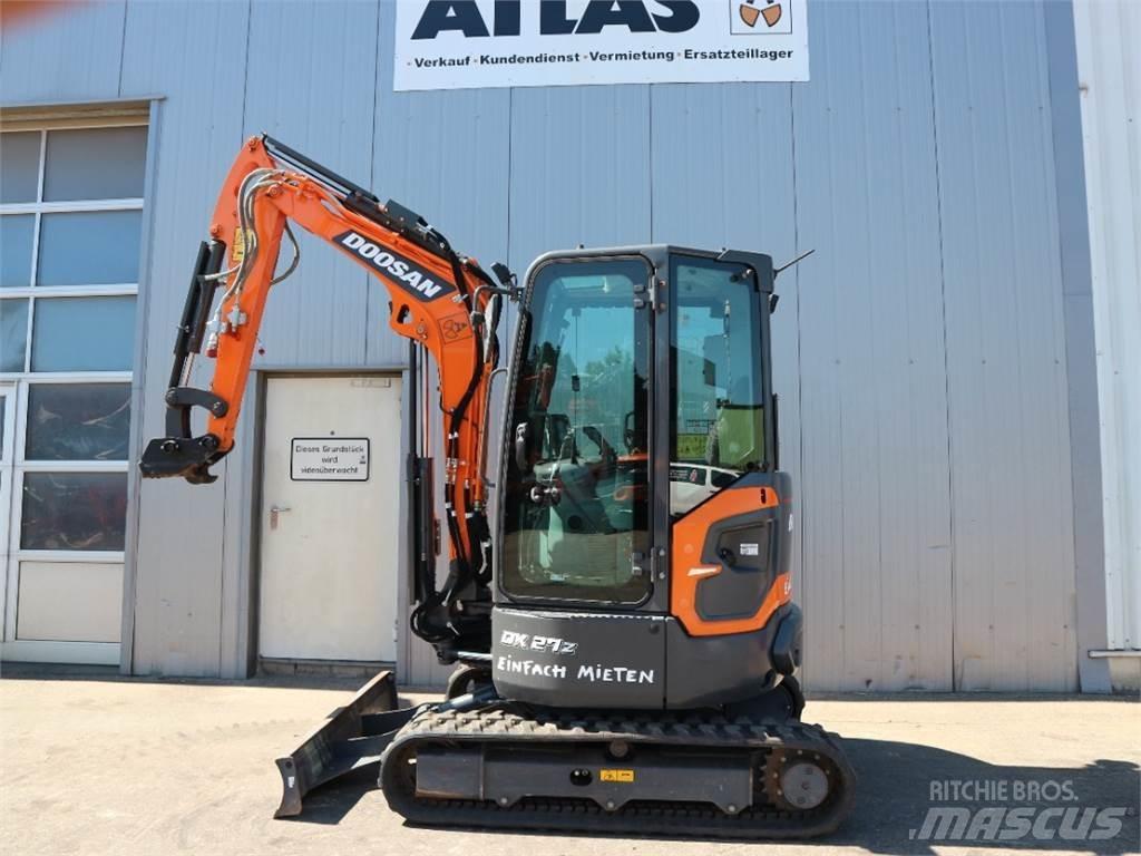 Doosan DX27Z-7 حفارات صغيرة أقل من 7 طن (حفارات صغيرة)