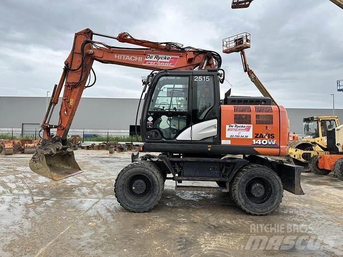 Hitachi ZX140W-6 حفارات بعجل