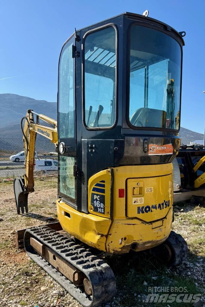 Komatsu PC 16 R-3HS حفارات صغيرة أقل من 7 طن (حفارات صغيرة)