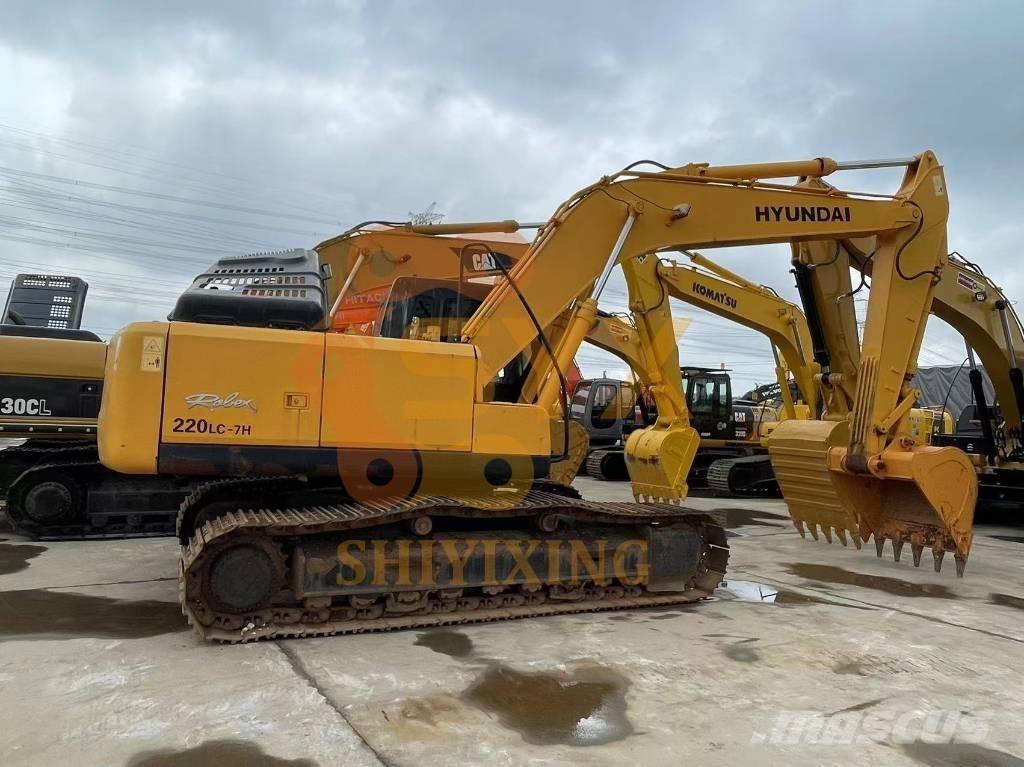 Hyundai Robex 220-7 حفارات زحافة