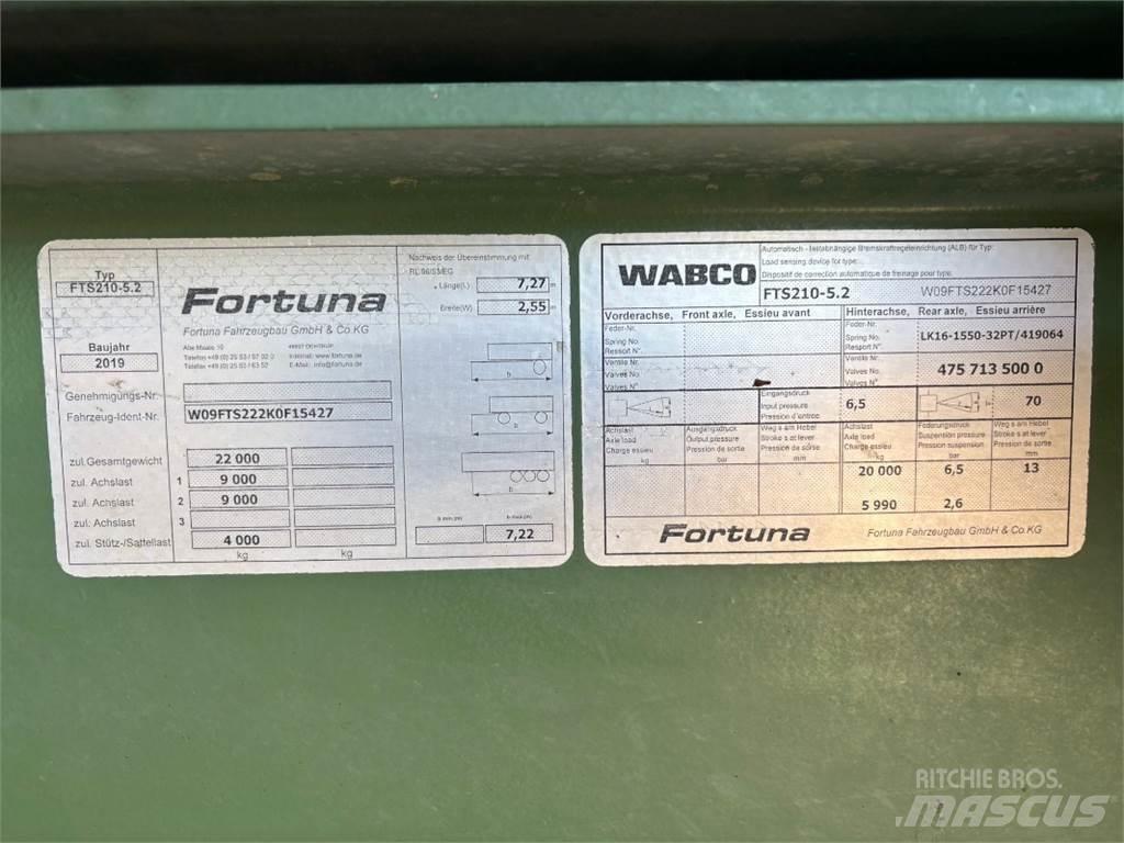Fortuna FTS 210 مقطورات الحزم