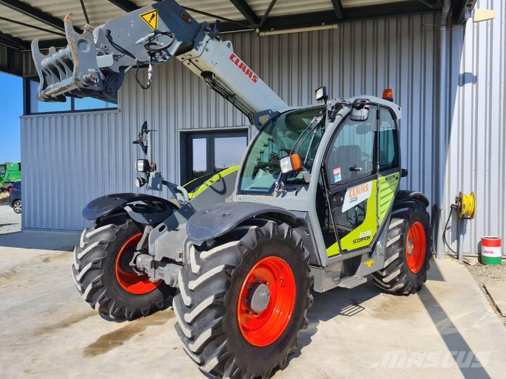 CLAAS Scorpion 6035 مناولات متداخلة