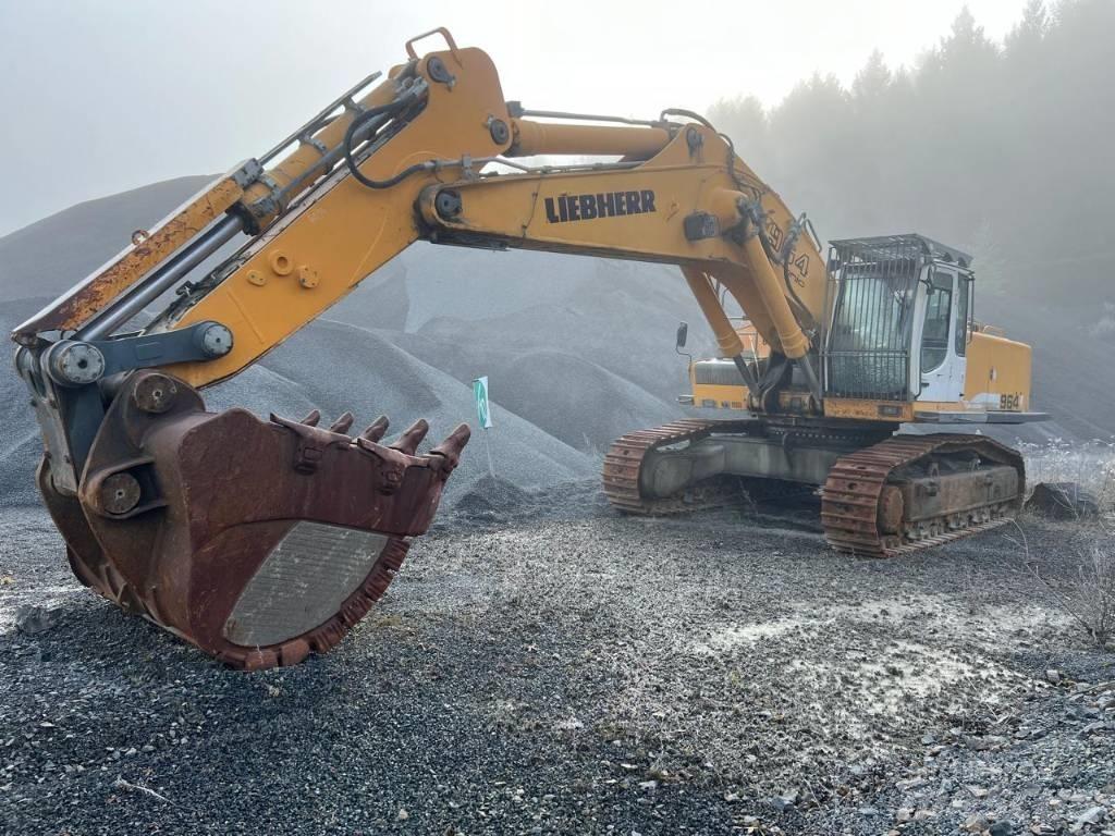 Liebherr R 964 CHD حفارات زحافة