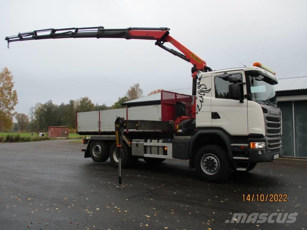 Scania G490cb6x4*4 شاحنات الرافعات