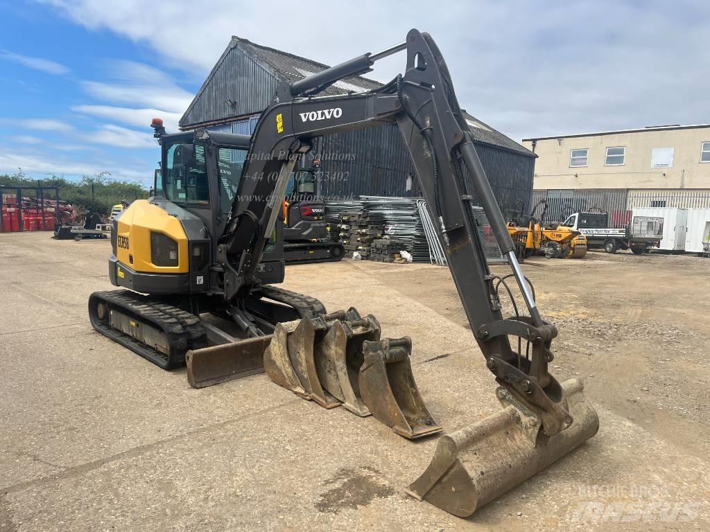 Volvo ECR 58 F حفارات صغيرة أقل من 7 طن (حفارات صغيرة)