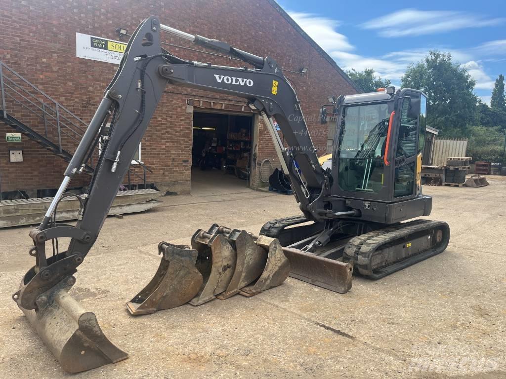 Volvo ECR 58 F حفارات صغيرة أقل من 7 طن (حفارات صغيرة)