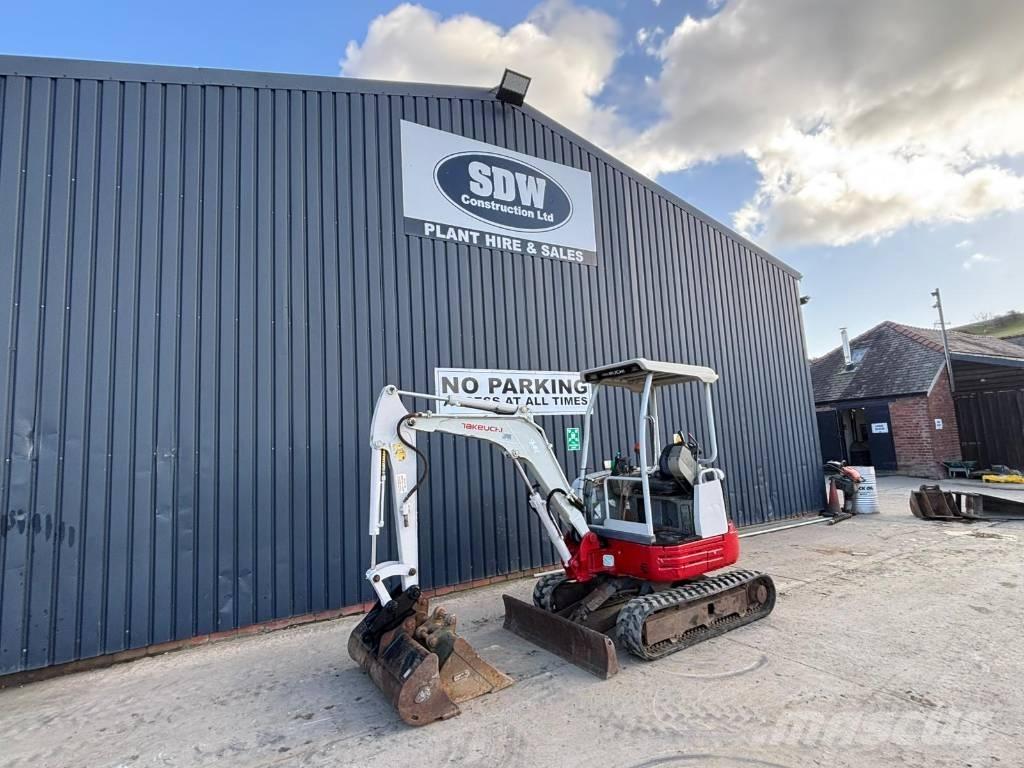 Takeuchi TB 23 R حفارات صغيرة أقل من 7 طن (حفارات صغيرة)