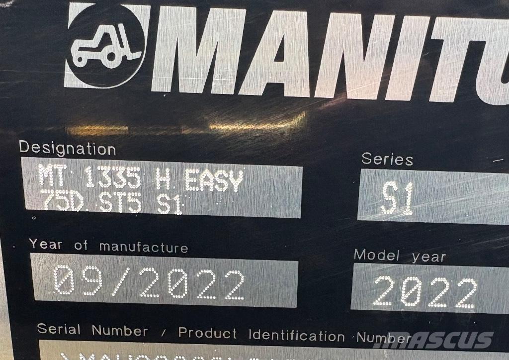 Manitou MT 1335 مناولات متداخلة