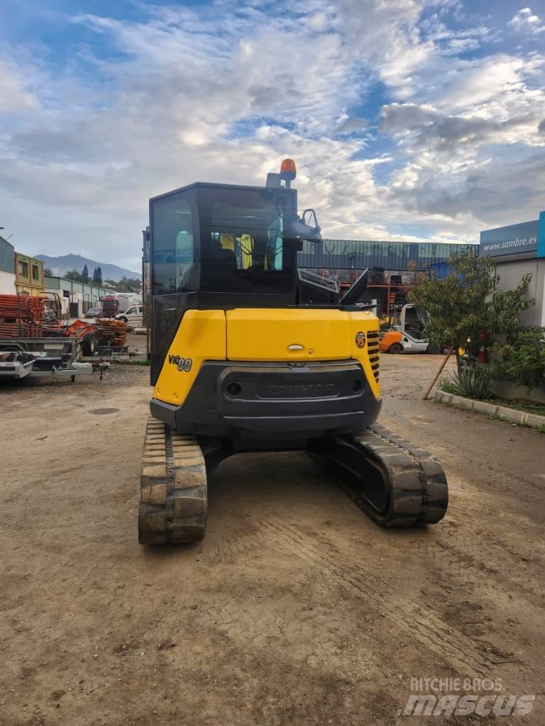 Yanmar Vio 80-1A حفارات وسط 7 طن - 12 طن