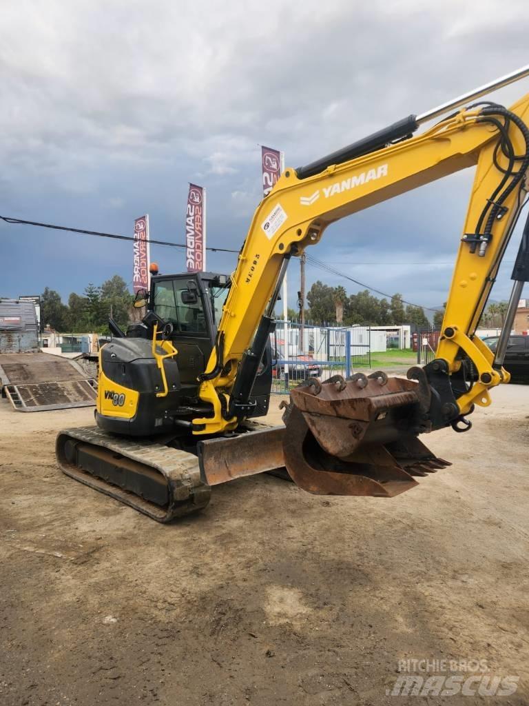 Yanmar Vio 80-1A حفارات وسط 7 طن - 12 طن