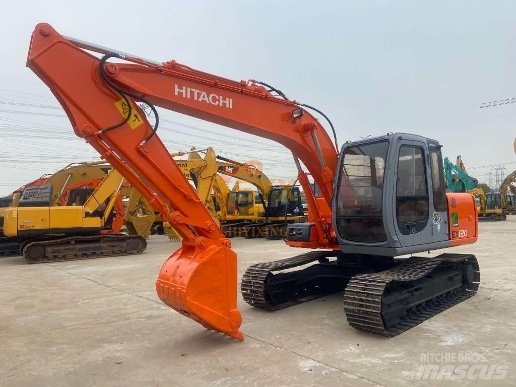 Hitachi EX 120 حفارات زحافة
