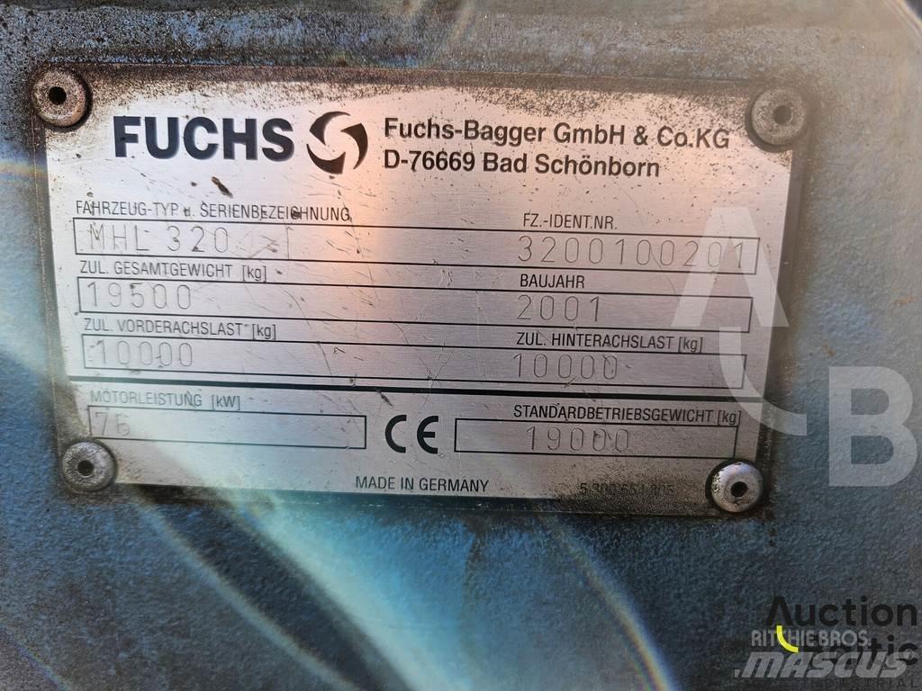 Fuchs MHL 320 حفارات بعجل