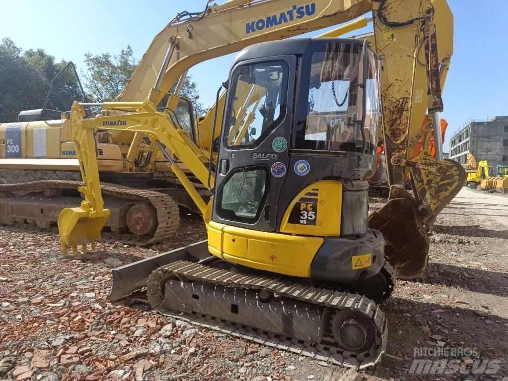 Komatsu pc35 حفارات صغيرة أقل من 7 طن (حفارات صغيرة)