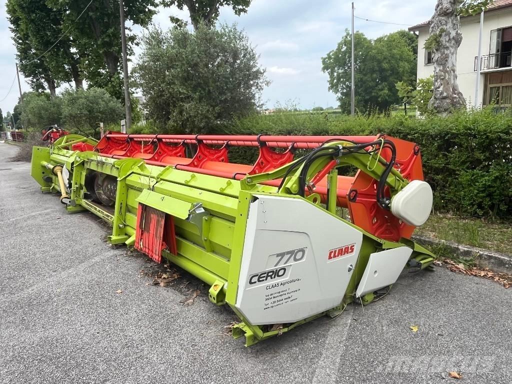 CLAAS CERIO 770 رؤوس الحصادات الدراسات