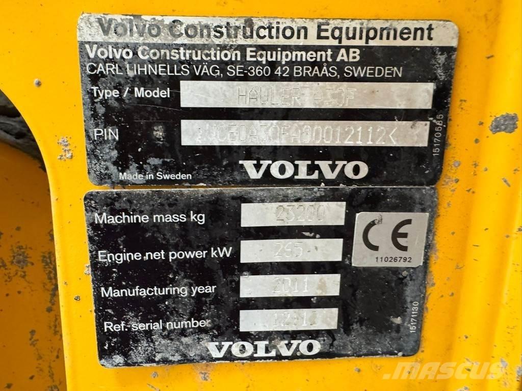 Volvo A30F ساحبات مفصلية