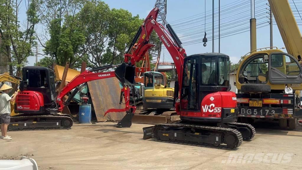 Yanmar Vio 55 حفارات صغيرة أقل من 7 طن (حفارات صغيرة)