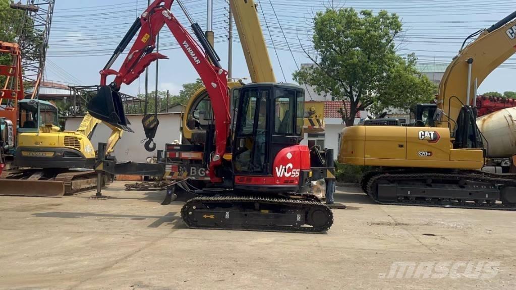 Yanmar Vio 55 حفارات صغيرة أقل من 7 طن (حفارات صغيرة)