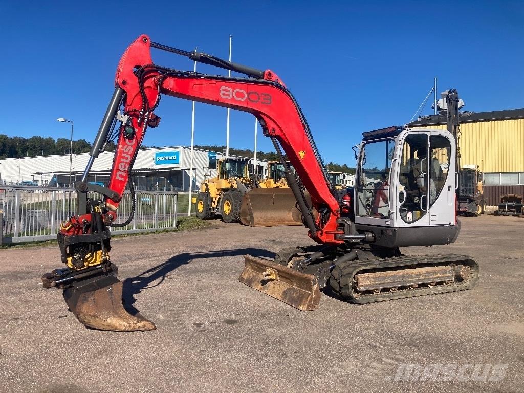 Neuson 8003 RD حفارات وسط 7 طن - 12 طن