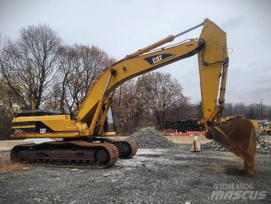 CAT 345 B L حفارات زحافة