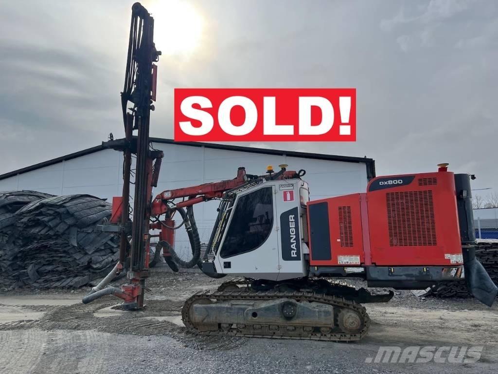 Sandvik DX800 معدات الثقب السطحي