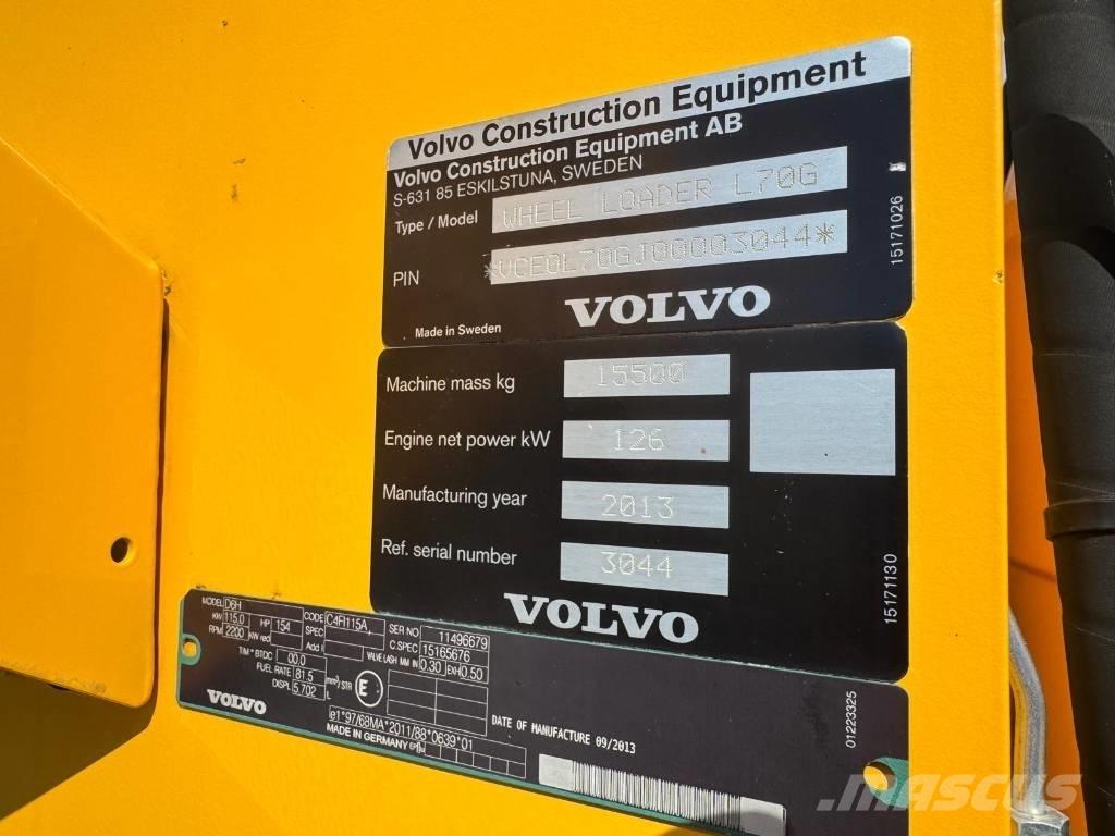 Volvo L 70 G لوادر بعجل