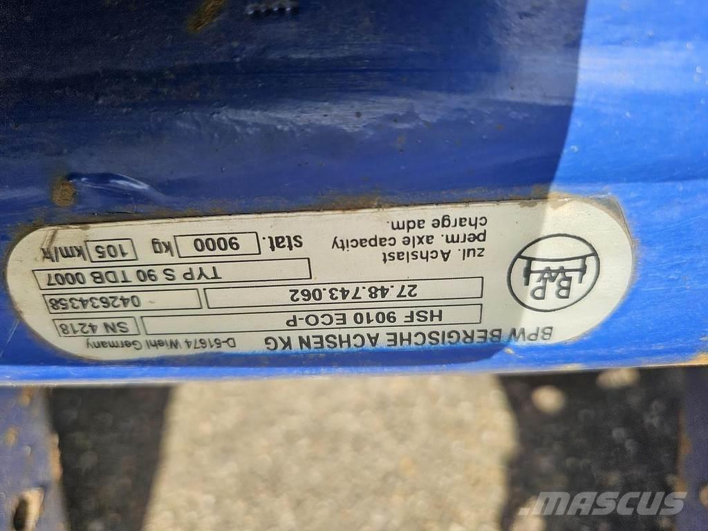 BPW HSF 9010 ECO-P محور العجلة