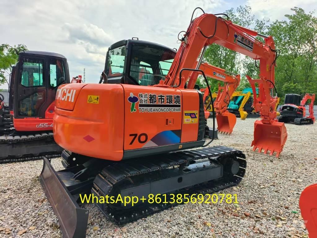 Hitachi ZX 70 حفارات صغيرة أقل من 7 طن (حفارات صغيرة)