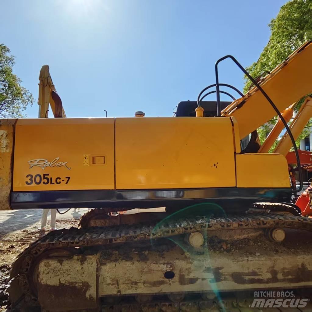 Hyundai R305-7 حفارات زحافة