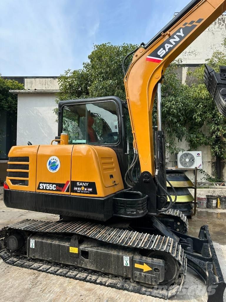 Sany SY 55 حفارات وسط 7 طن - 12 طن