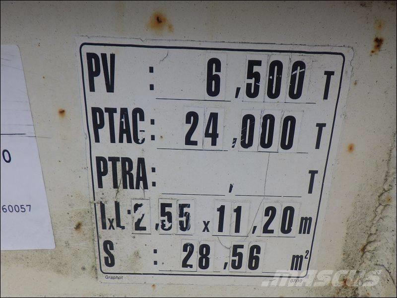 Louault PLATEAU نصف مقطورات مركبات النقل