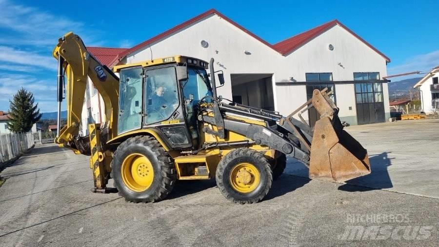 CAT 432 D 4x4 لوادر ذات جرافات عكسية