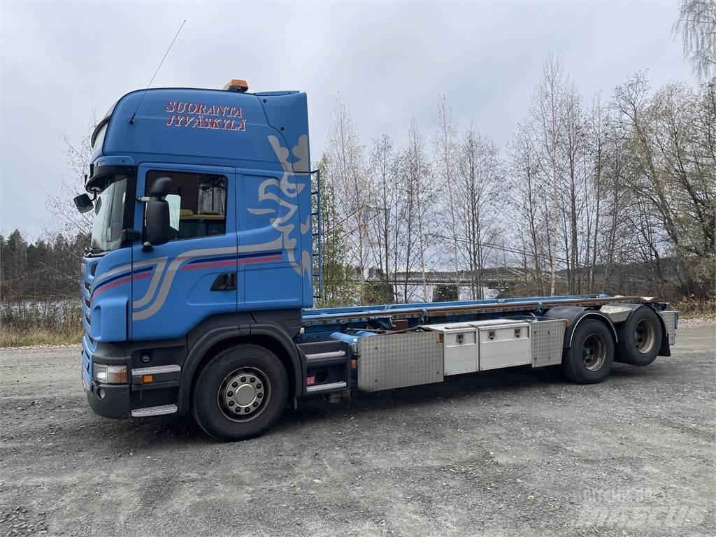Scania R500 6x2 شاحنات الحاويات