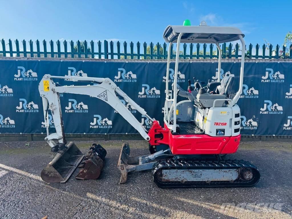 Takeuchi TB 215 R حفارات صغيرة أقل من 7 طن (حفارات صغيرة)