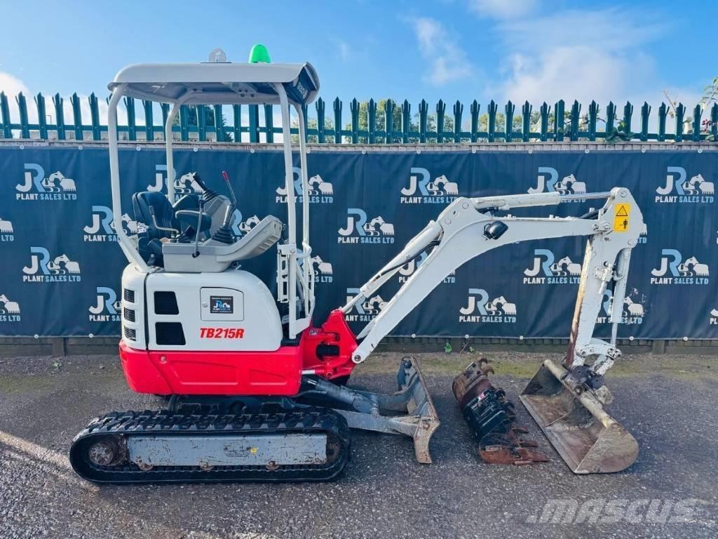 Takeuchi TB 215 R حفارات صغيرة أقل من 7 طن (حفارات صغيرة)