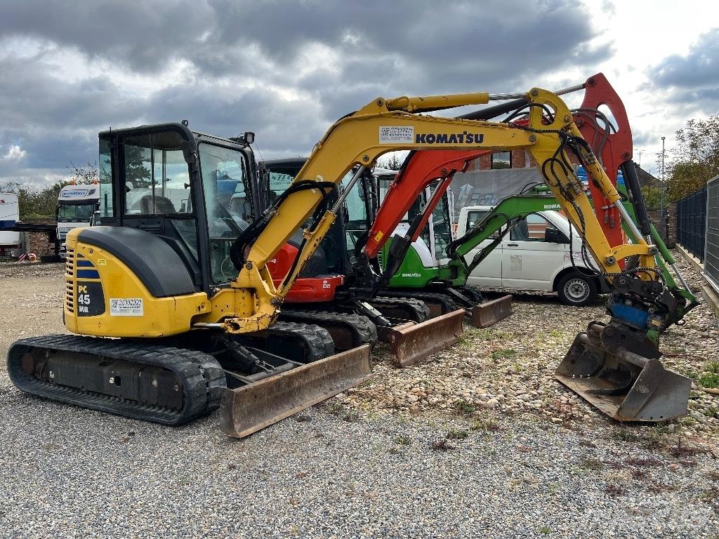 Komatsu PC 45 MR-3 حفارات صغيرة أقل من 7 طن (حفارات صغيرة)