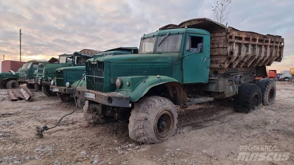 Kraz 255 B 6x6 شاحنات قلابة