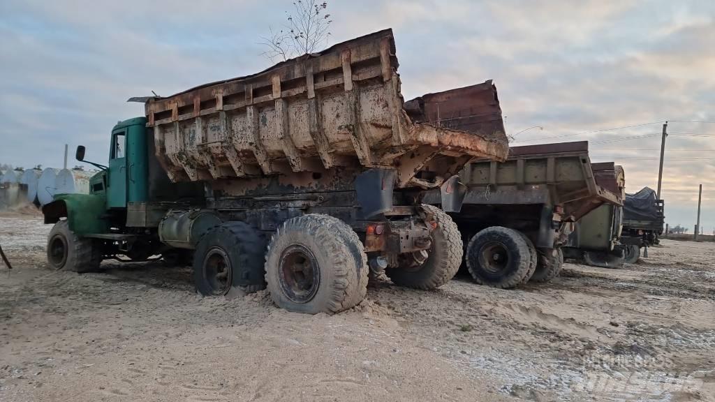 Kraz 255 B 6x6 شاحنات قلابة