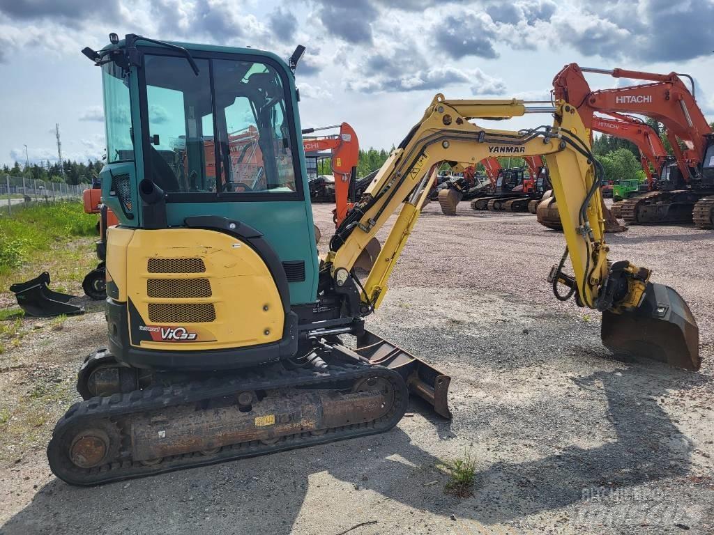 Yanmar Vio 33 U حفارات صغيرة أقل من 7 طن (حفارات صغيرة)